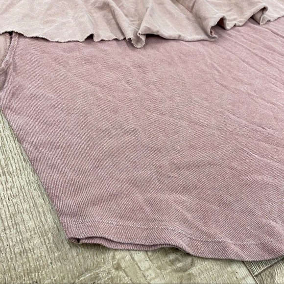 Free People We The Free Girl Talk Tee in Summer Sparrow New with Tags Size XS - Picture 4 of 5